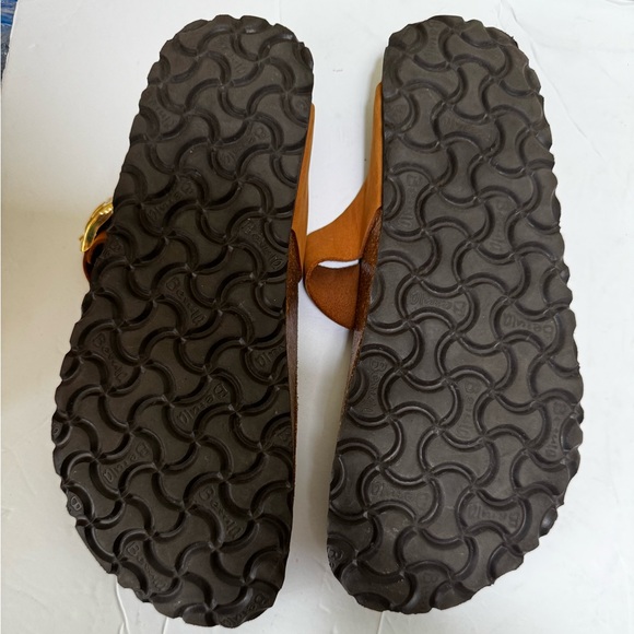 BIRKENSTOCK Betula GIZEH Thong Nubuck Boho Sandals Slides Mules Eva Neutral 10 - Picture 13 of 14
